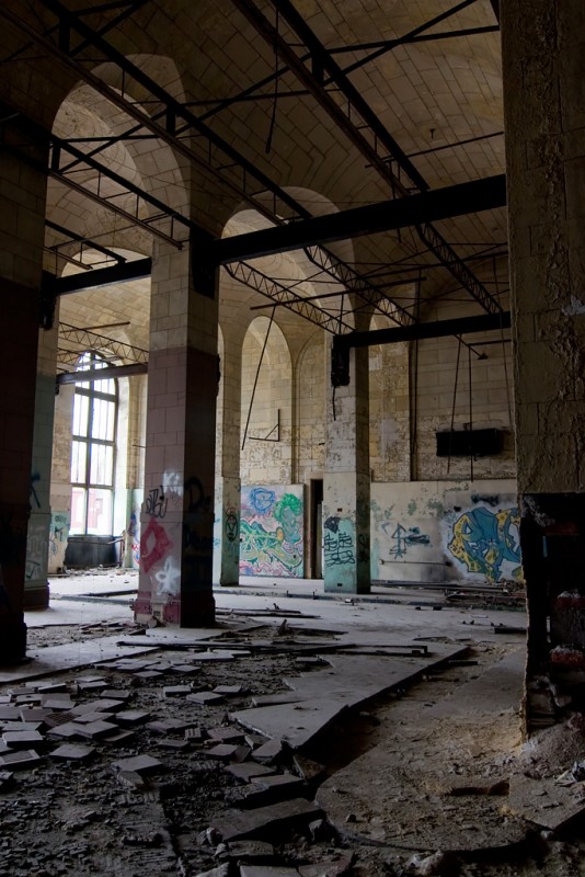 Destroy - Photo of the Abandoned Michigan Central Station