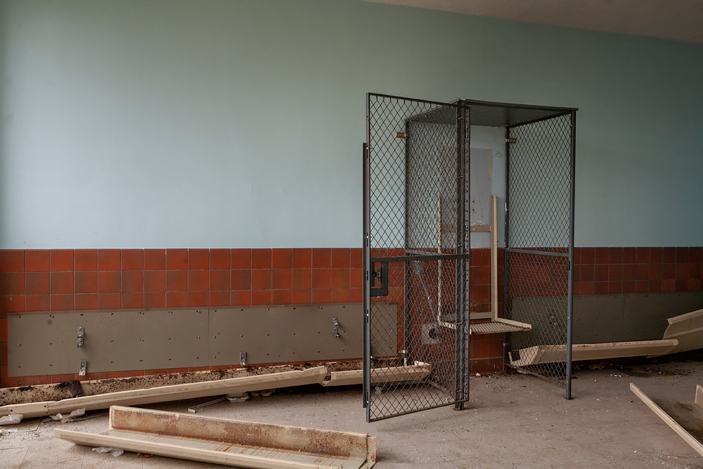 The Cage - Photo of the Abandoned Northville State Hospital