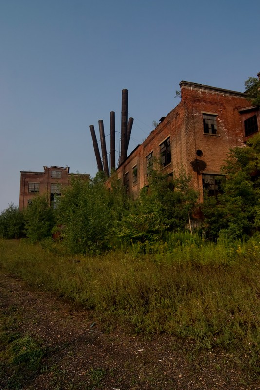 Path - Photo of the Abandoned Coal Brook Breaker Power Station